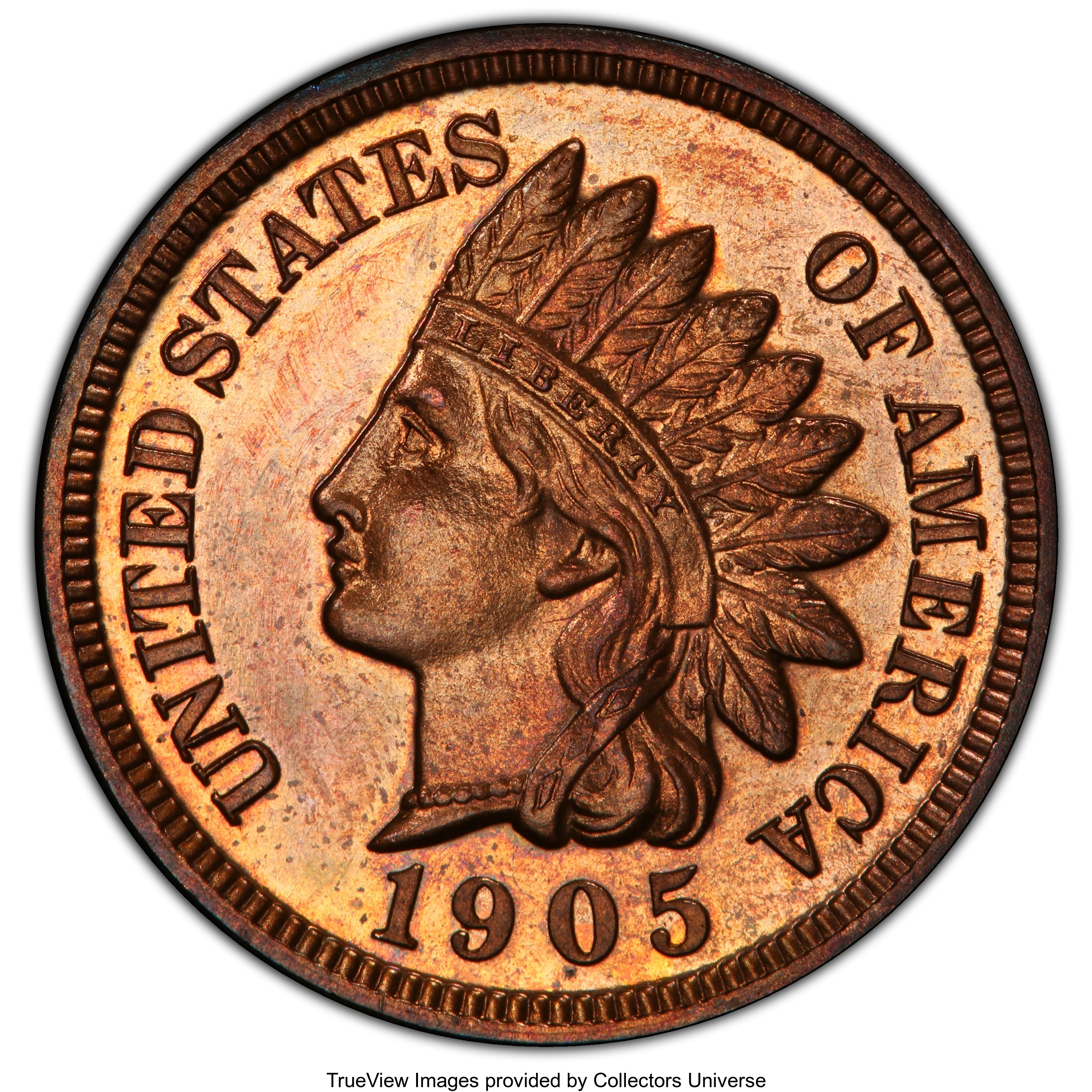 image for: 1905 1C PR65 Red and Brown PCGS. PCGS Population: (56/38). NGC Census: (54/23). CDN: $440 Whsle. Bid for NGC/PCGS PR65. Min...