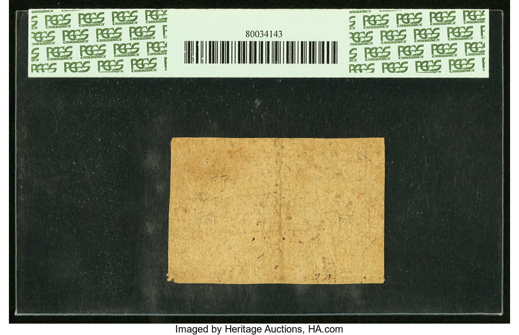 image for: Virginia May 4, 1778 (Dates Printed) $15 PCGS Very Fine 20....
