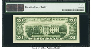 image for: Fr. 2069-L $20 1969B Federal Reserve Note. PMG Gem Uncirculated 66 EPQ....