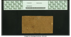 image for: New York April 20, 1756 £5 PCGS Very Fine 25....