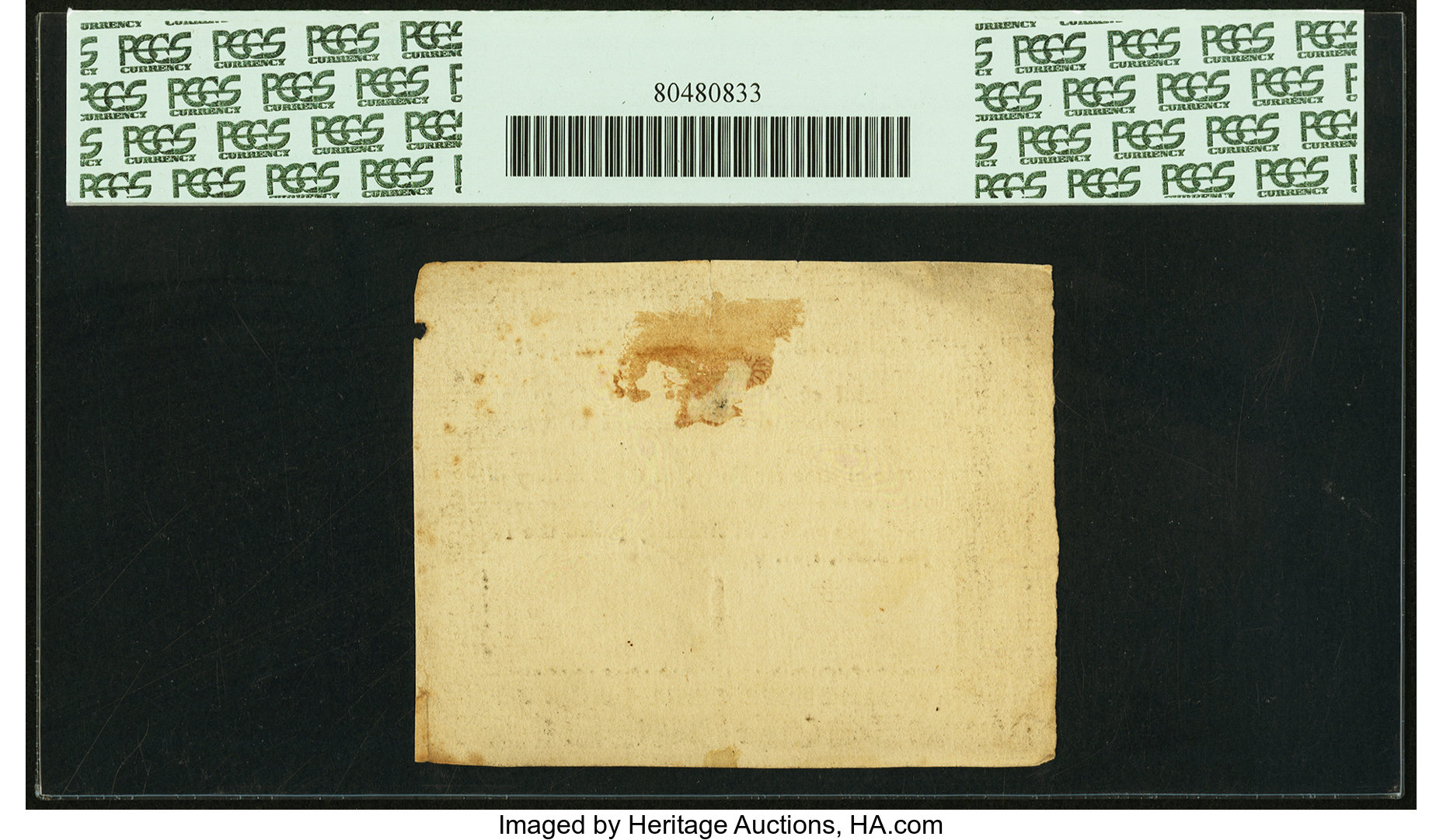 image for: Virginia March 1, 1781 $500 printed on thick laid paper PCGS Apparent Choice About New 55....