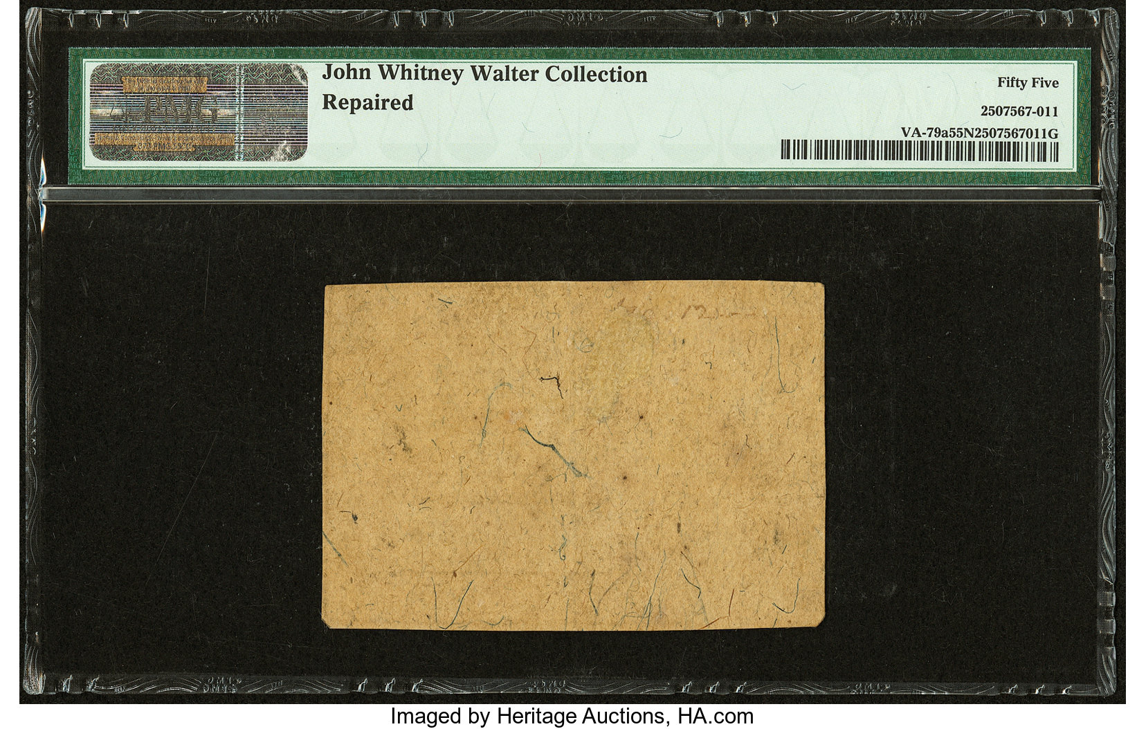 image for: Virginia July 17, 1775 £3 PMG About Uncirculated 55 Net....