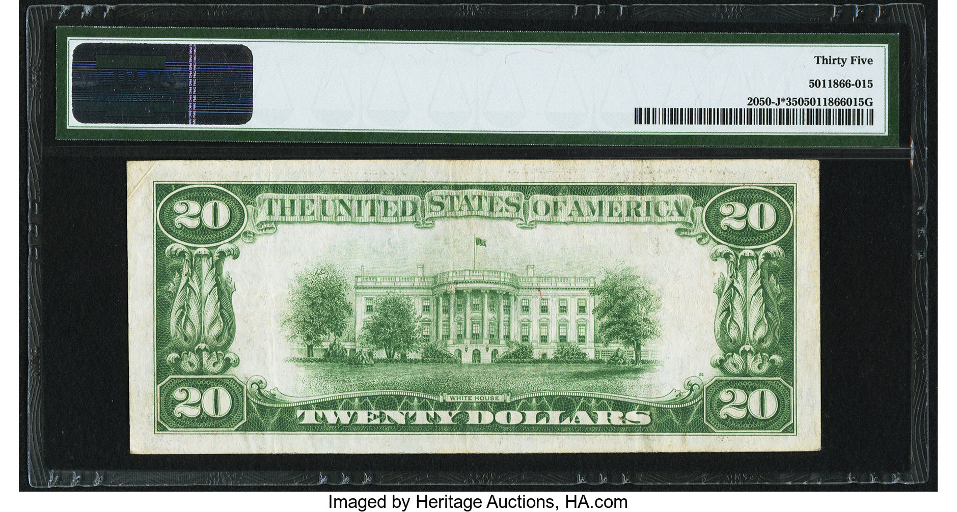 image for: Fr. 2050-J* $20 1928 Federal Reserve Star Note. PMG Choice Very Fine 35....