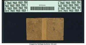 image for: New York April 20, 1756 £5 PCGS Apparent Fine 15....