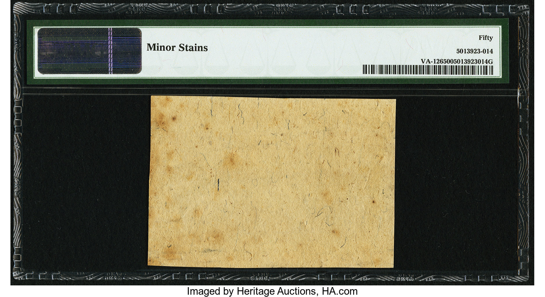 image for: Virginia October 20, 1777 $4 PMG About Uncirculated 50....