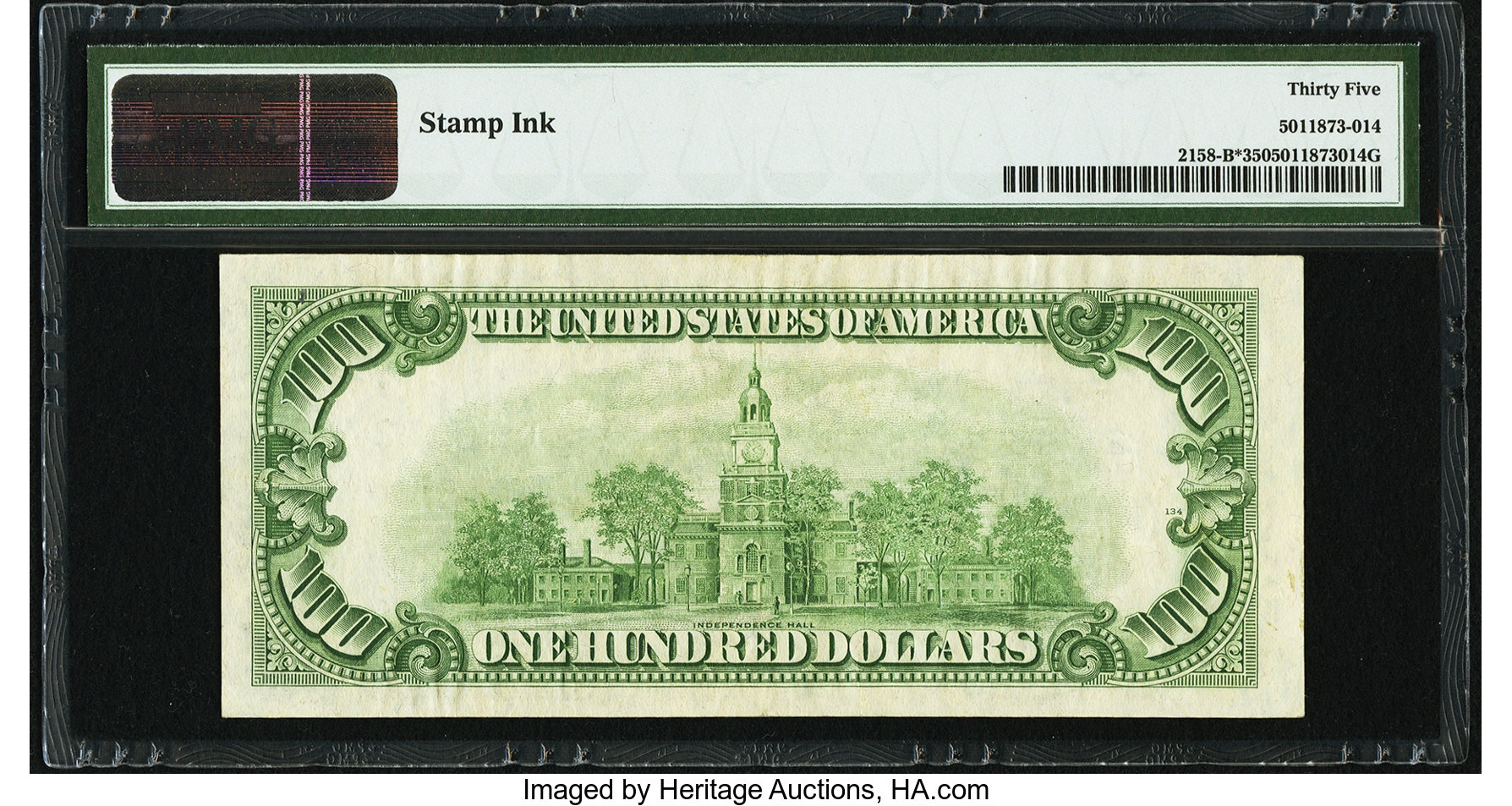 image for: Fr. 2158-B* $100 1950A Federal Reserve Star Note. PMG Choice Very Fine 35....