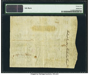 image for: Virginia March 4, 1773 £3 PMG Very Fine 25 Net....