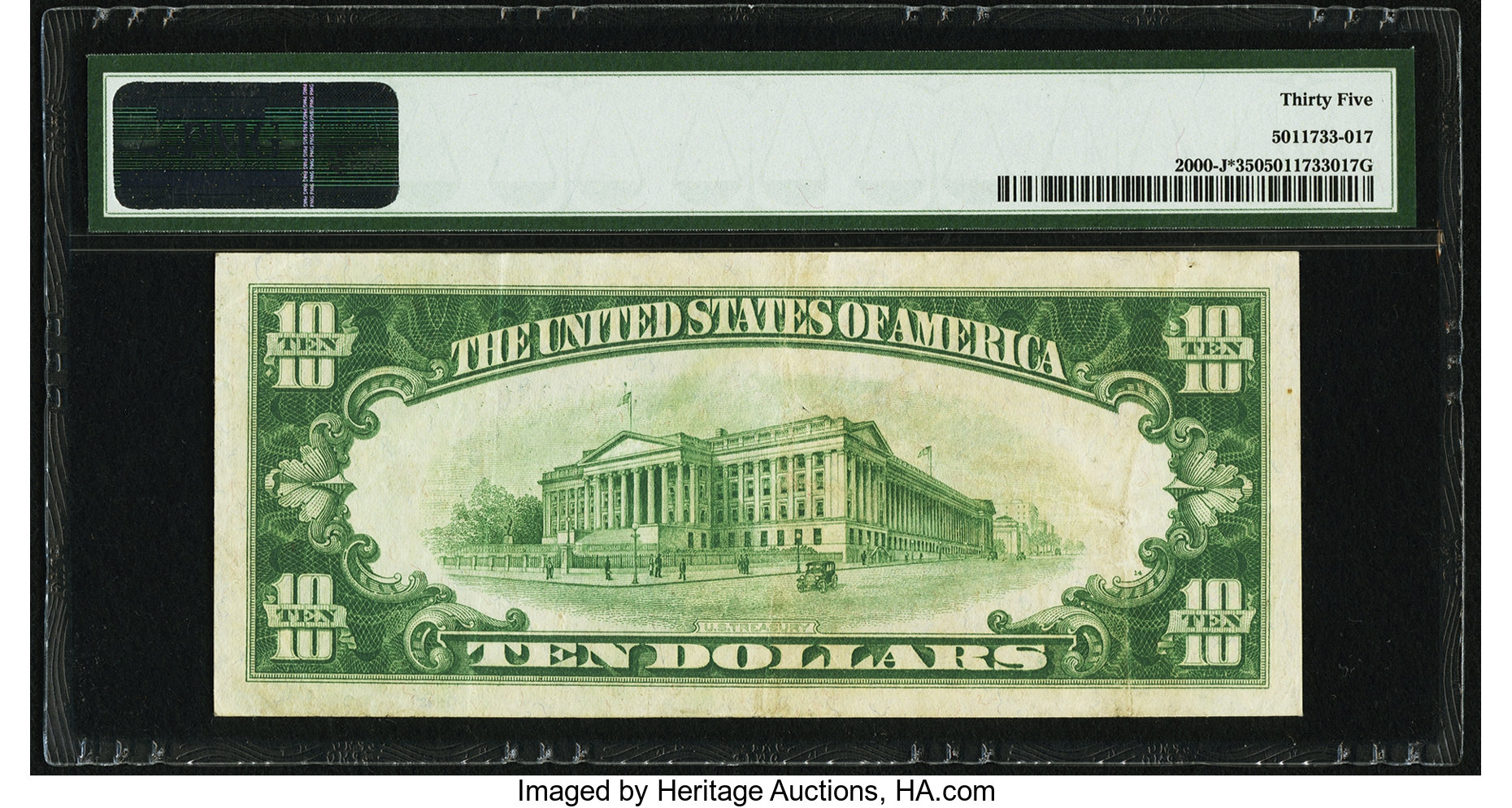 image for: Fr. 2000-J* $10 1928 Federal Reserve Star Note. PMG Choice Very Fine 35....