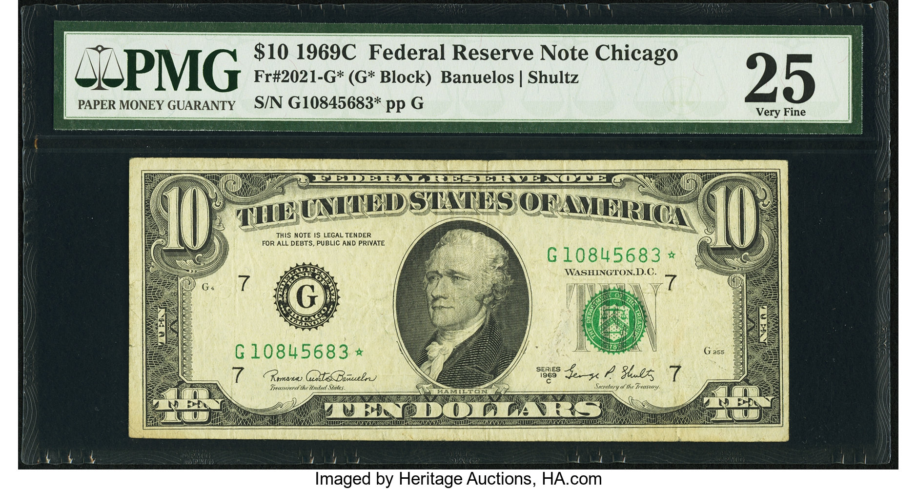 1969C Federal Reserve Notes Small Replacement Pricing Guide