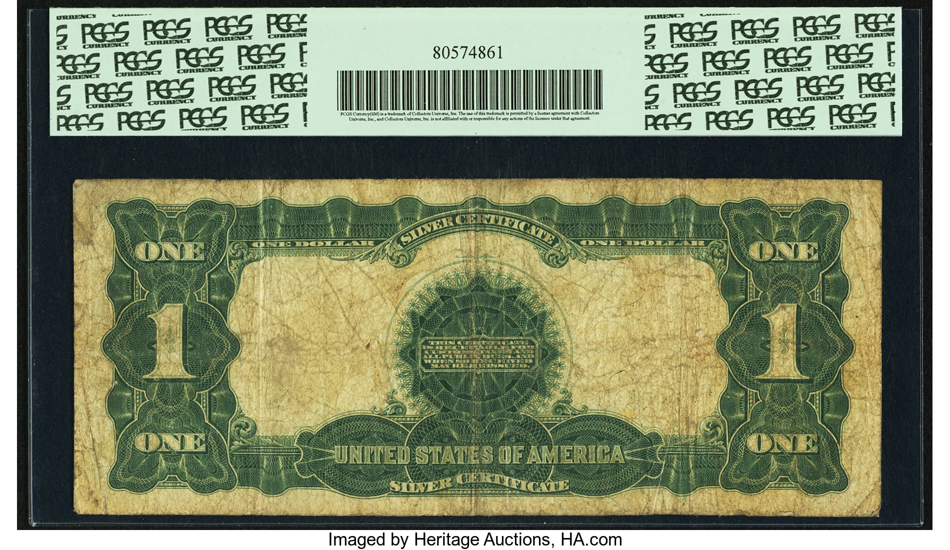 image for: Fr. 232* $1 1899 Silver Certificate PCGS Very Good 8....