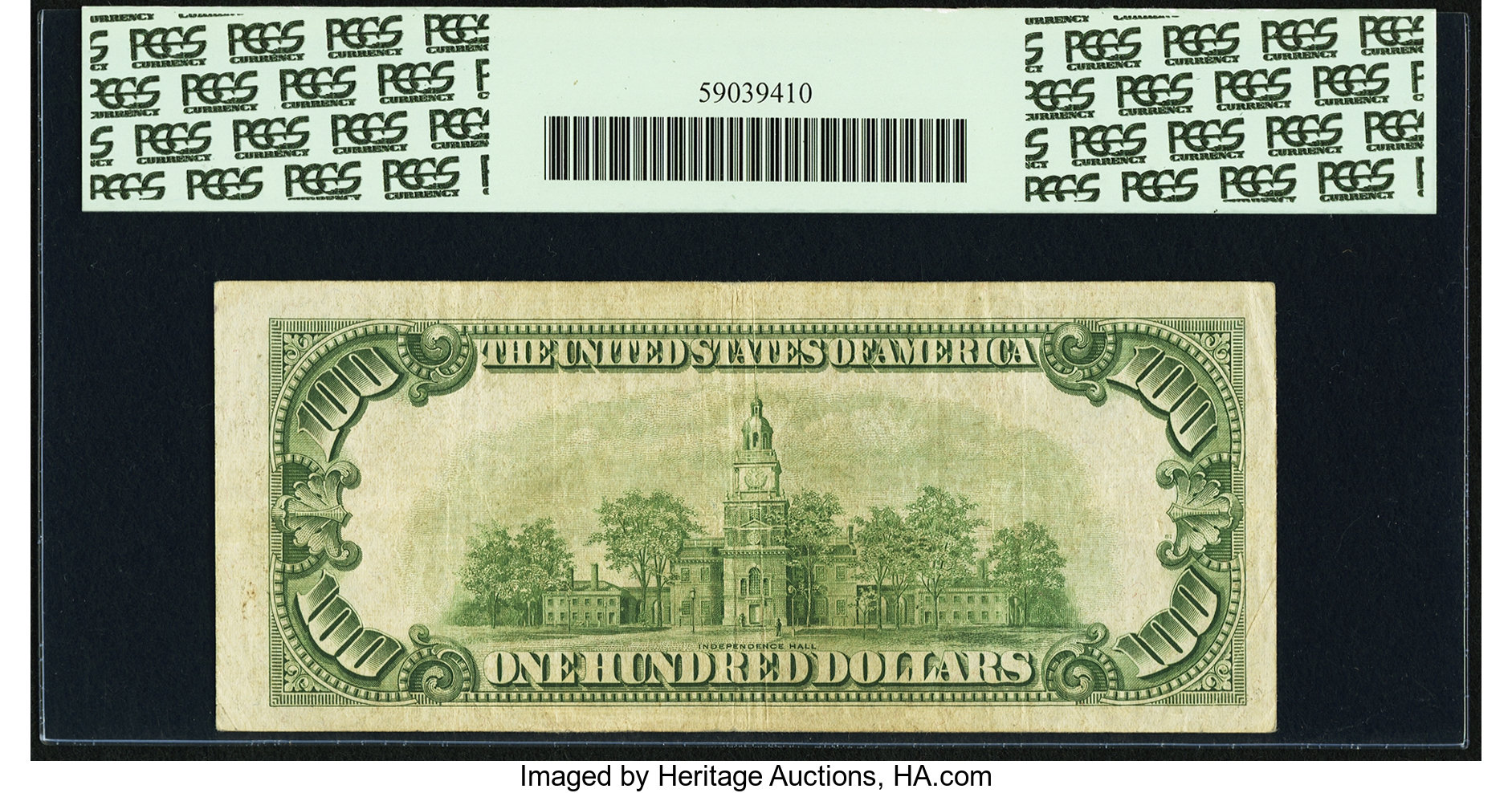 image for: Fr. 2155-E* $100 1934C Federal Reserve Note. PCGS Very Fine 25....
