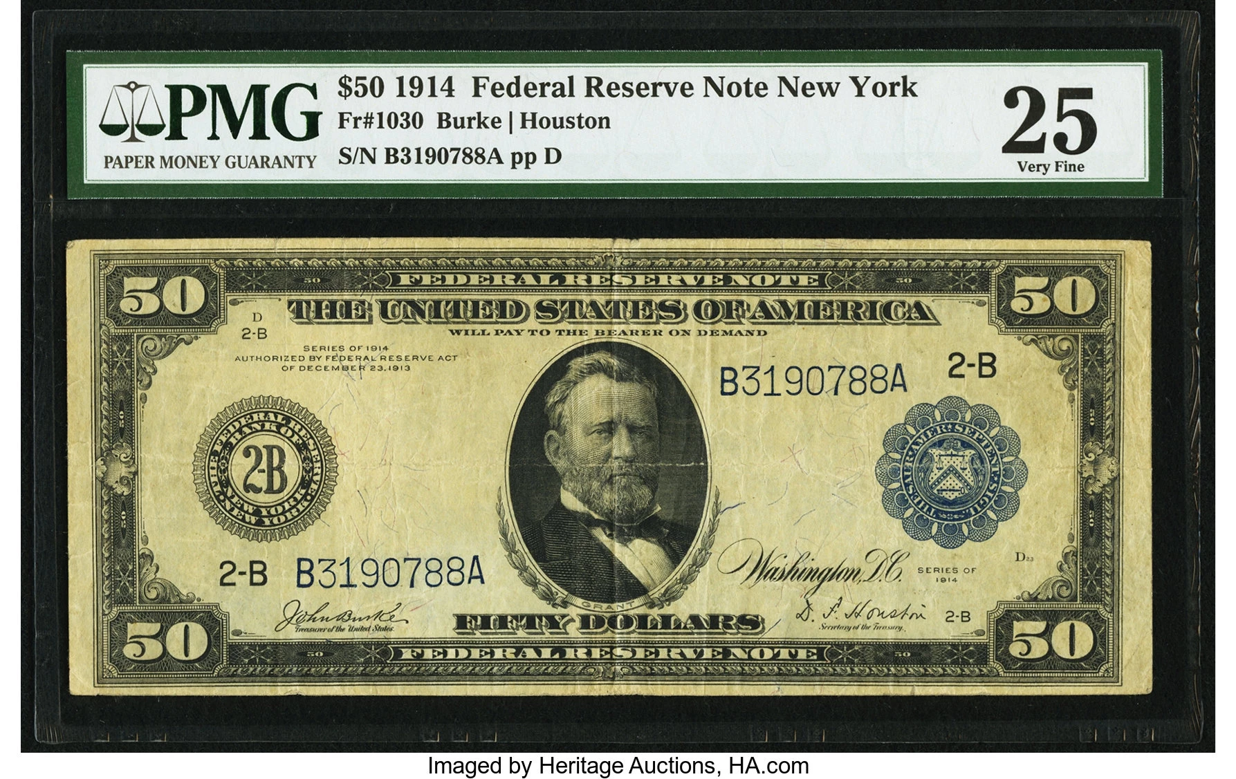 50 Dollars (Federal Reserve Note; large portrait) - United States