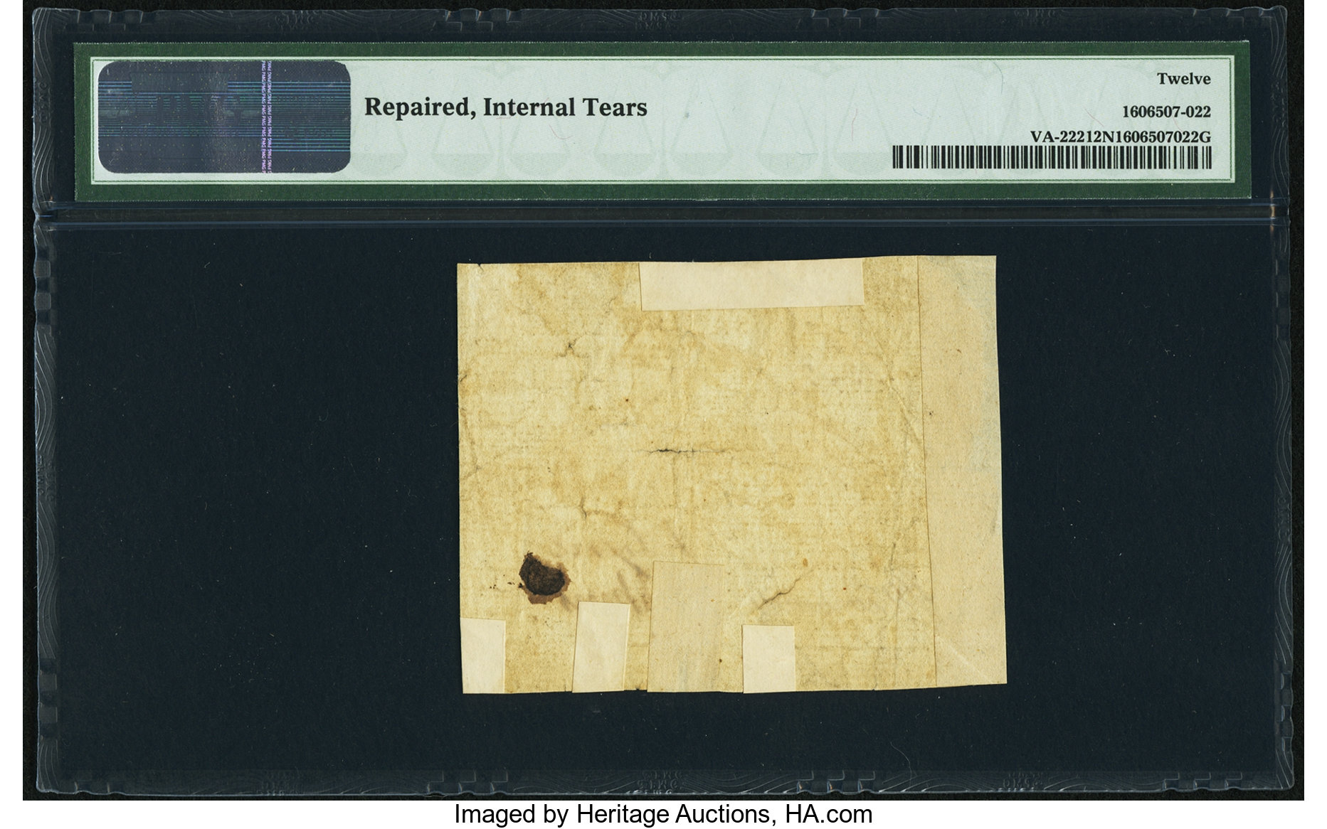 image for: Virginia May 7, 1781 $1,000 PMG Fine 12 Net....