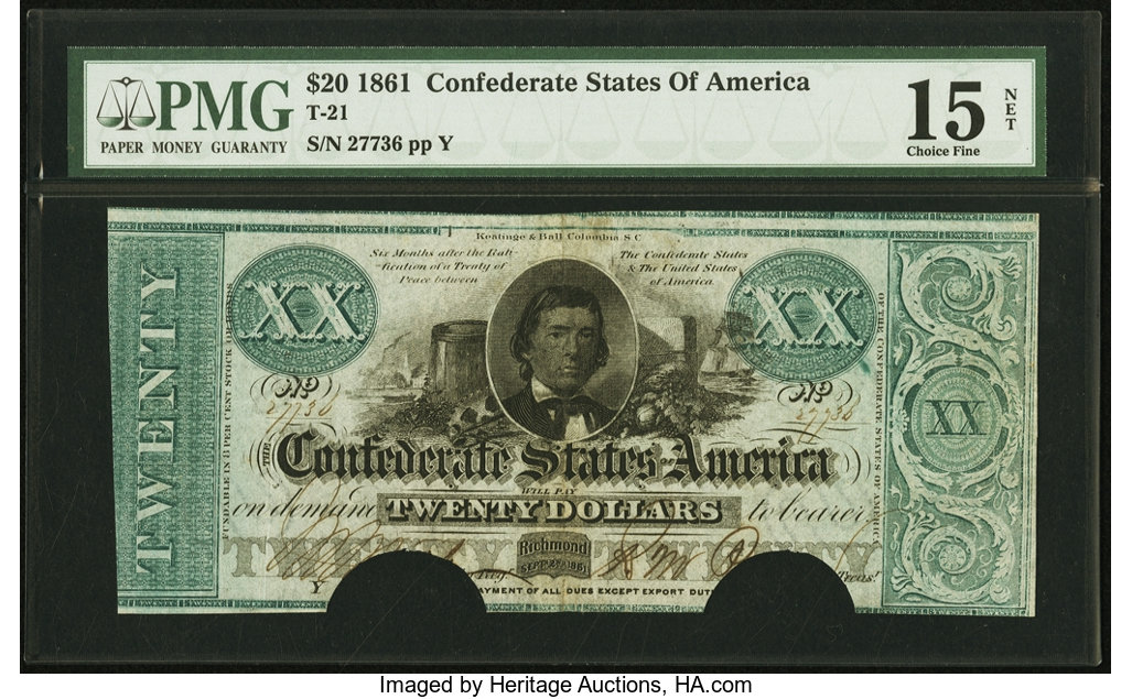 1861 $20 September 2, 1861 (Fr. T21)