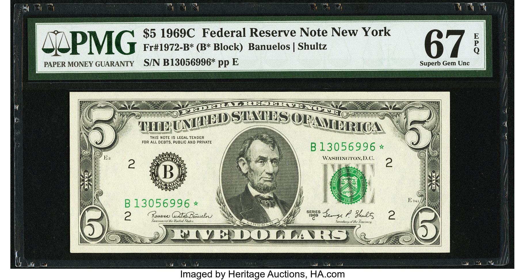 1969C $5 Replacement (Fr. 1972B*)