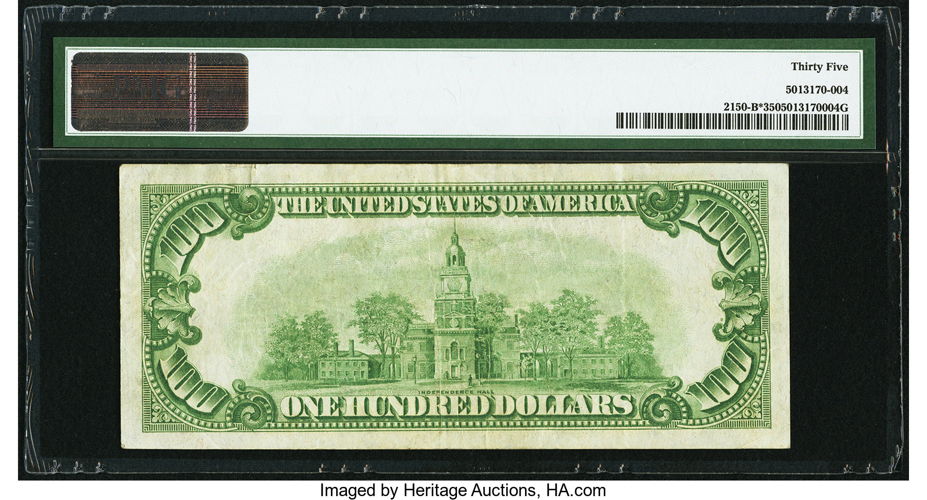 image for: Fr. 2150-B* $100 1928 Federal Reserve Note. PMG Choice Very Fine 35....