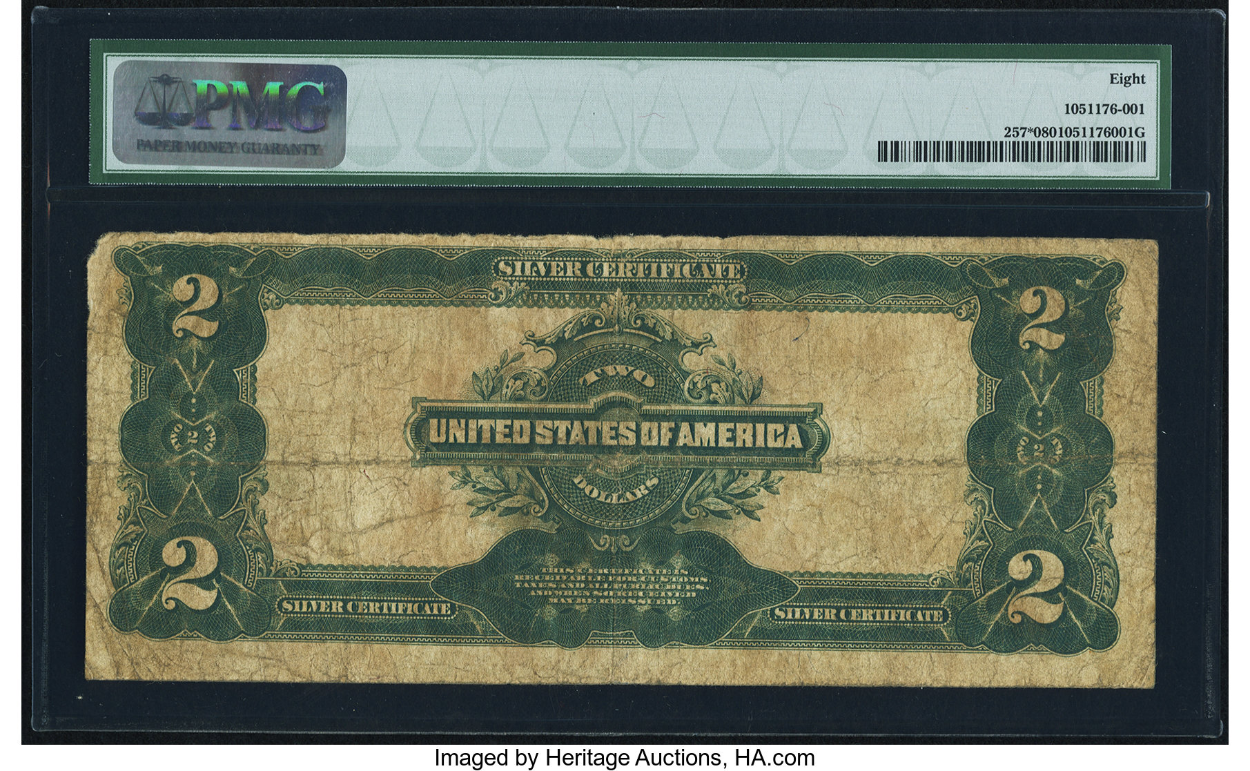 image for: Fr. 257* $2 1899 Silver Certificate PMG Very Good 8....