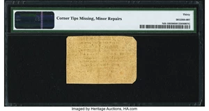 image for: New Hampshire June 28, 1776 4s PMG Very Fine 30....