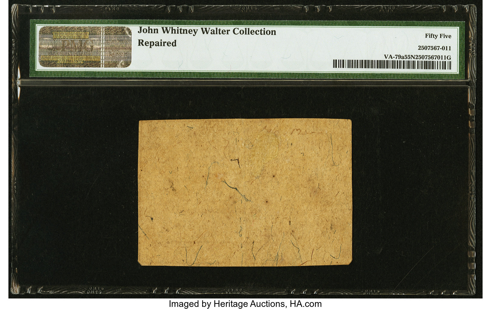 image for: Virginia July 17, 1775 £3 PMG About Uncirculated 55 Net....