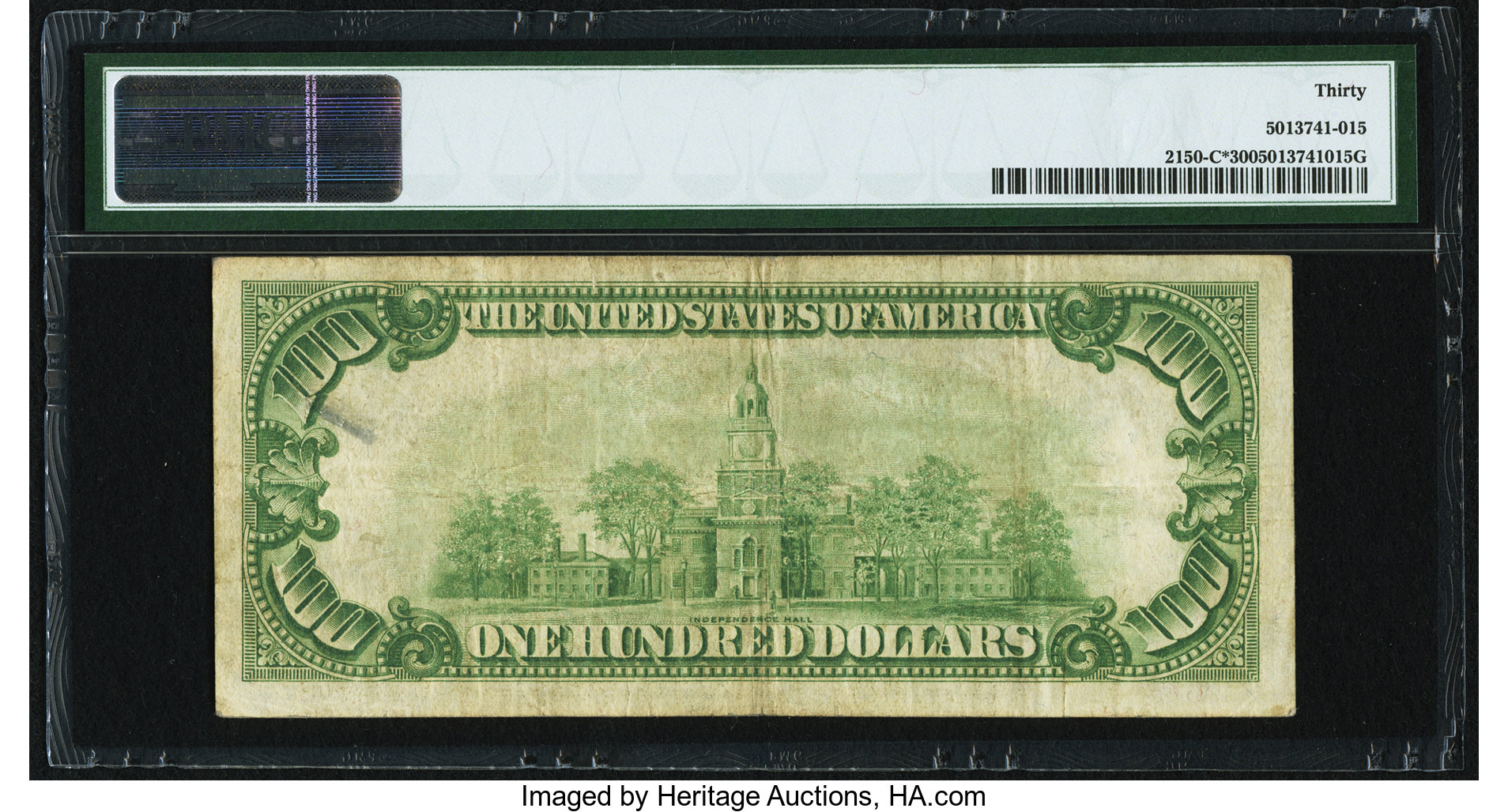 image for: Fr. 2150-C* $100 1928 Federal Reserve Note. PMG Very Fine 30....