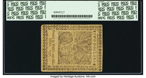 image for: Continental Currency May 20, 1777 $2 PCGS Very Fine 35....
