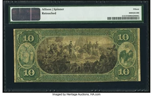 image for: Waterloo, NY - $10 Original Fr. 414 The First National Bank Ch. # 368 PMG Choice Fine 15 Net....