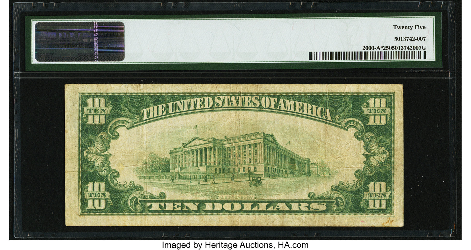 image for: Fr. 2000-A* $10 1928 Federal Reserve Note. PMG Very Fine 25....
