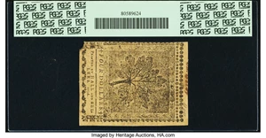 image for: Continental Currency April 11, 1778 $4 PCGS Apparent Very Fine 30....