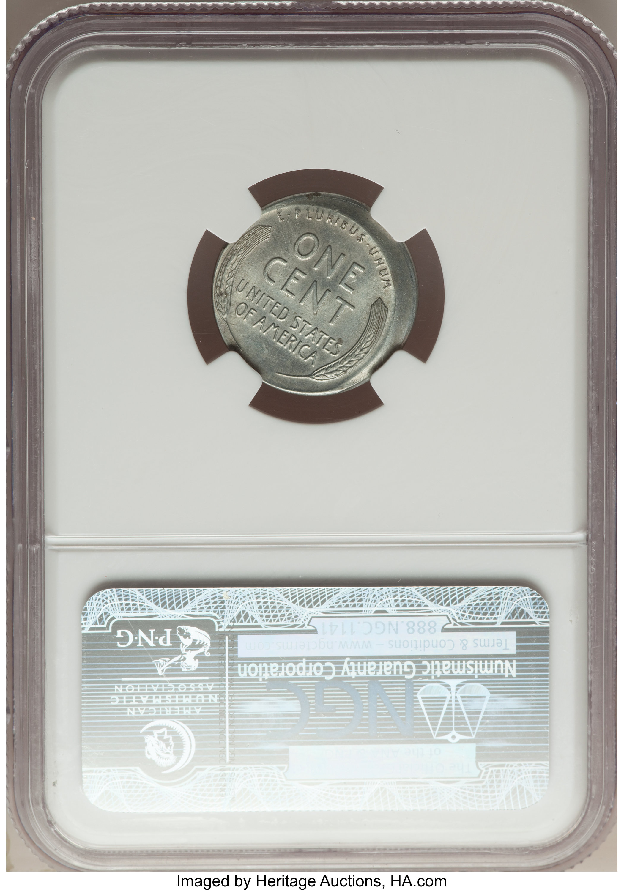 1943-D 1c Steel AG3 CAC thumbnail 14