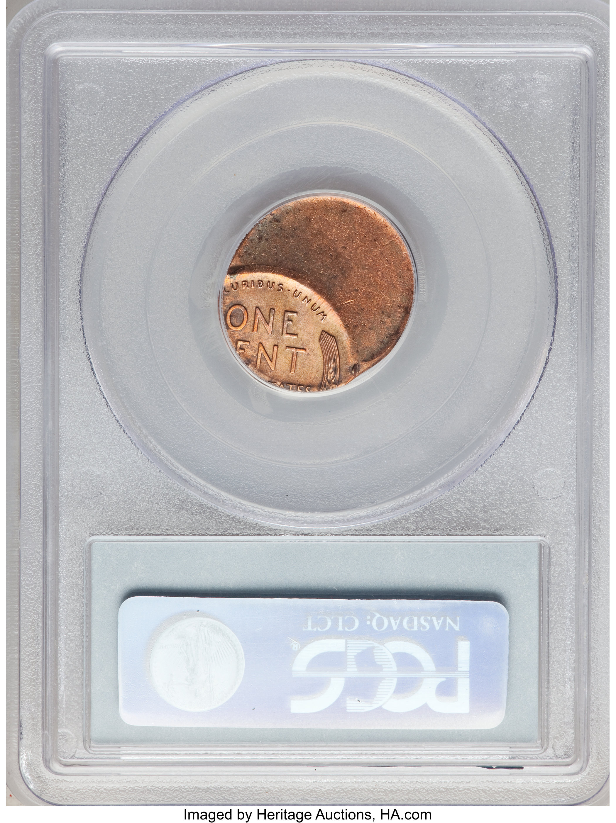 1950-D 1c MS RD MS63 RD CAC thumbnail 2