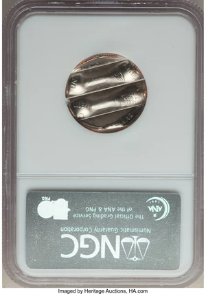 image for: 2003-P 25C Maine Statehood Quarter -- Waffle Cancelled -- Brilliant Uncirculated NGC....