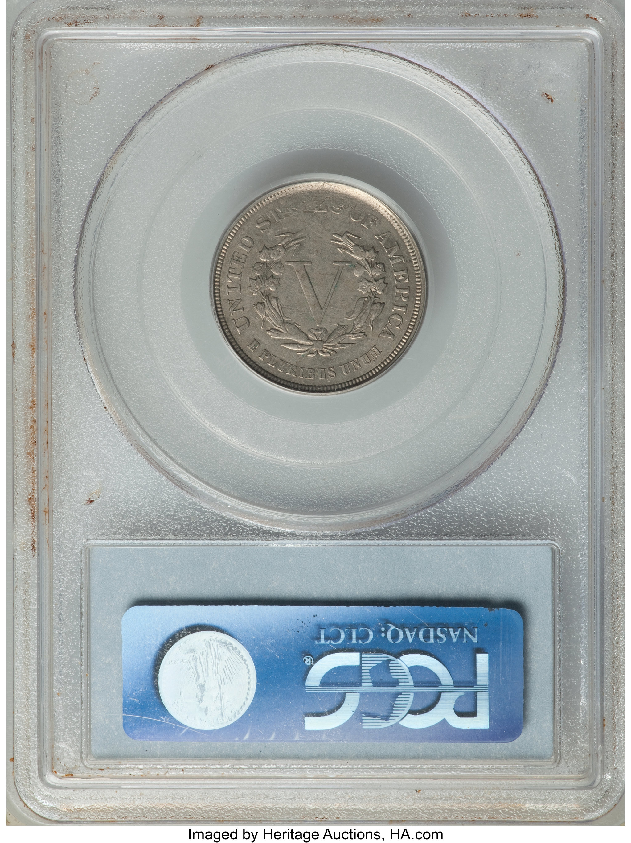 Liberty (V) Nickel 5c No Cents, 1883 [Type] VG10 thumbnail 23