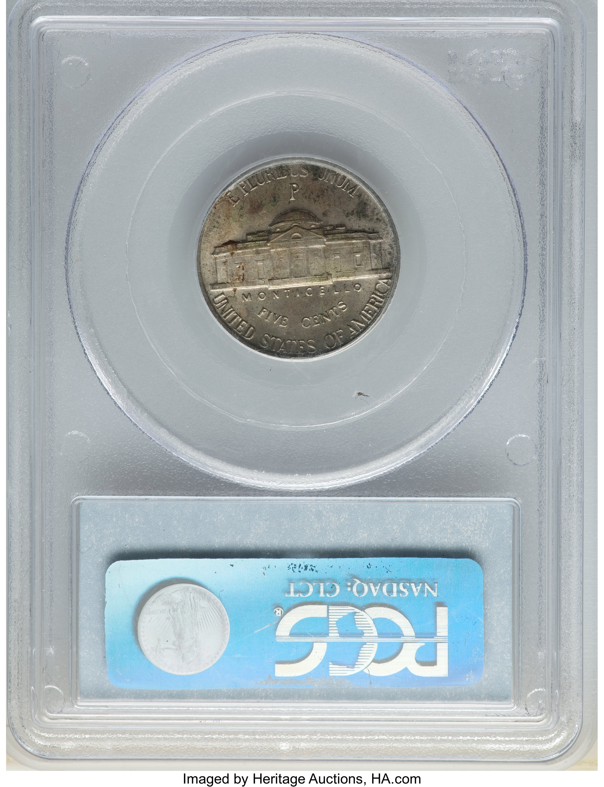1943-P 5c Silver MS60 CAC thumbnail 14
