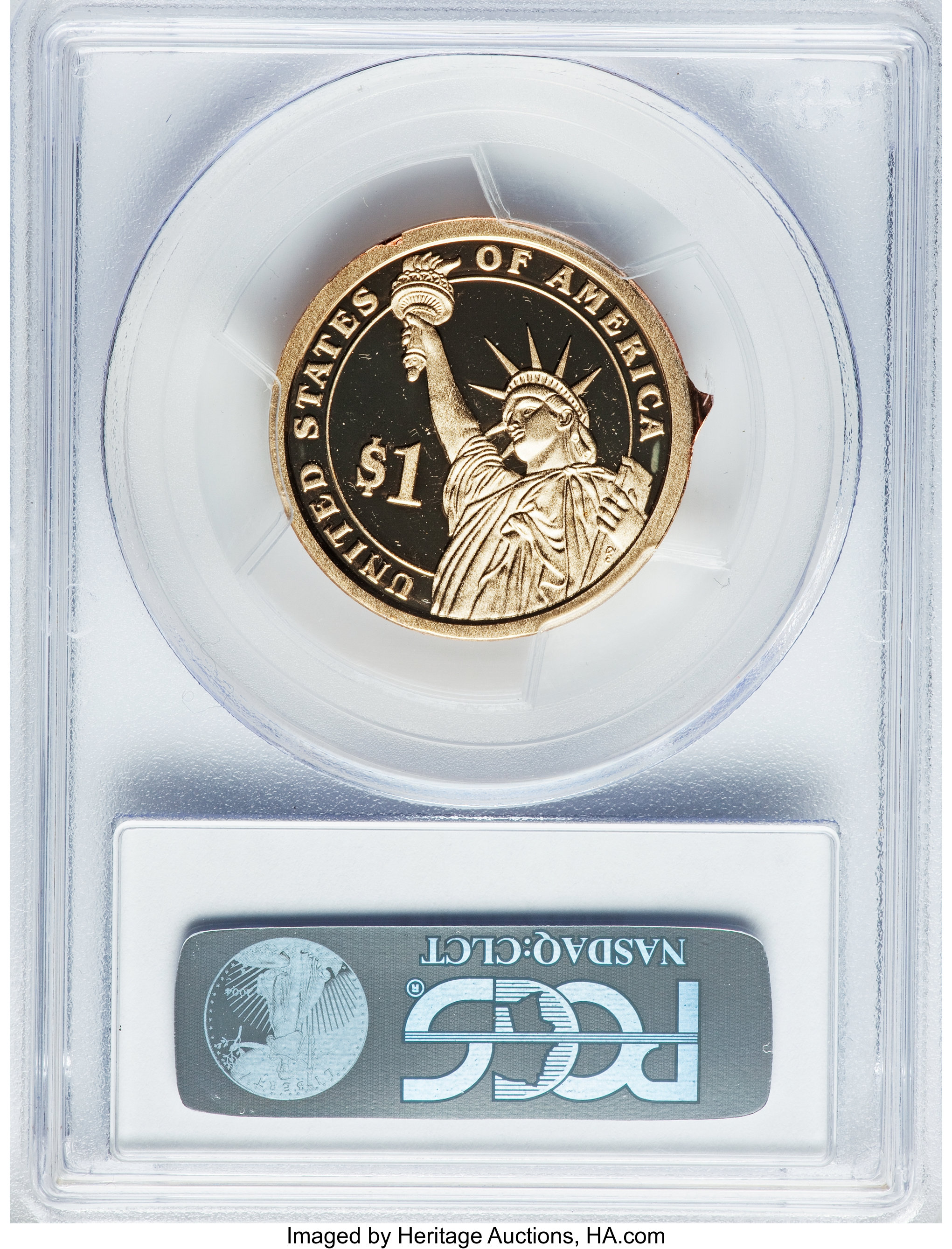 2009-S $1  William Henry Harrison PR DCAM PR64 DCAM thumbnail 2