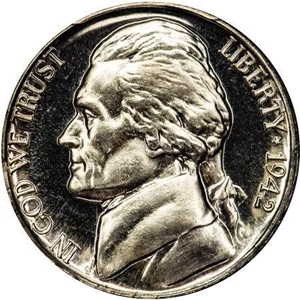 image for: 5C 1942-P TYPE 2. PCGS PR66 CAM CAC