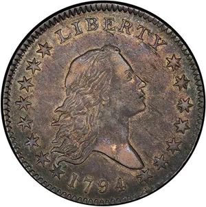 image for: 50C 1794 PCGS AU53 CAC