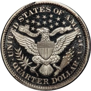 image for: 25C 1897 PCGS PR67+ DCAM CAC