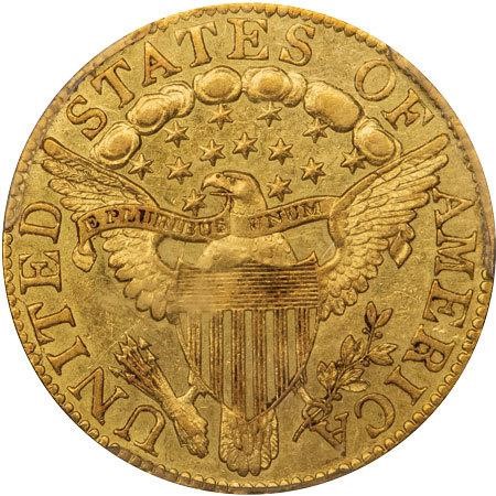 image for: $5 1804 SMALL 8. PCGS AU58 CAC