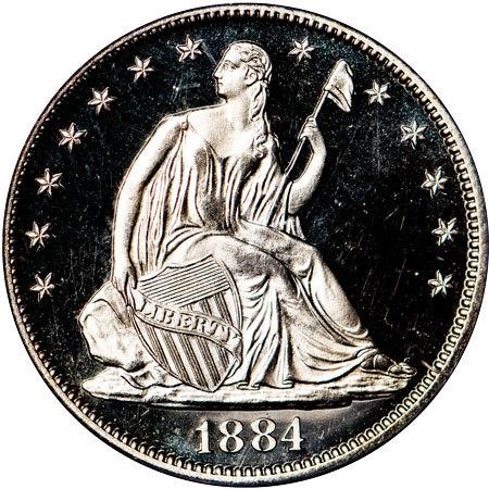 image for: 50C 1884 PCGS PR66 CAM