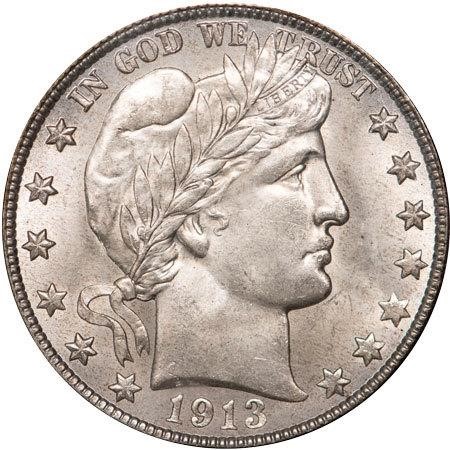 image for: 50C 1913-D PCGS MS65 CAC