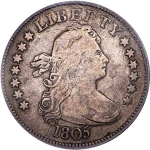 image for: 25C 1805 B-2. PCGS VF30