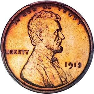 image for: 1C 1913 PCGS PR66 RD CAC
