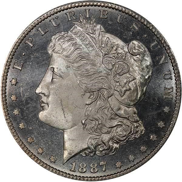 image for: $1 1887-S PCGS MS65 PL