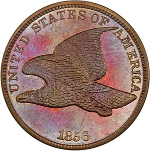 image for: 1C 1856 FLYING EAGLE. PCGS PR66 CAC