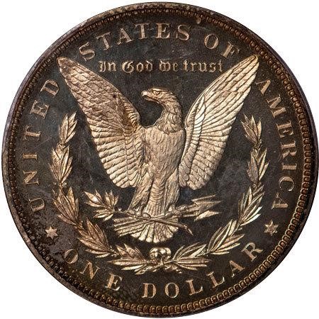 image for: $1 1889 PCGS PR66 CAM CAC