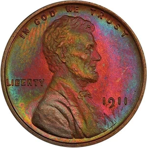 image for: 1C 1911 PCGS PR65 BN CAC