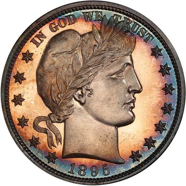 image for: 50C 1895 PCGS PR67 CAC