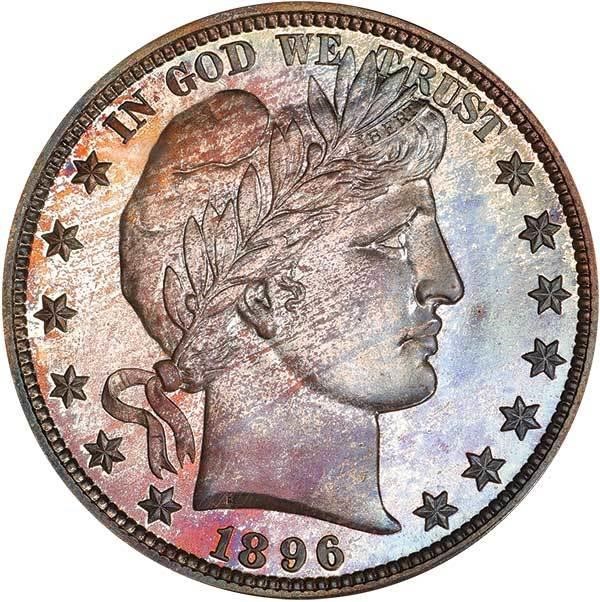 image for: 50C 1896 PCGS PR67+ CAC