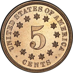 image for: 5C 1871 PCGS PR66+ CAM CAC