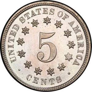 image for: 5C 1874 PCGS PR67 CAC